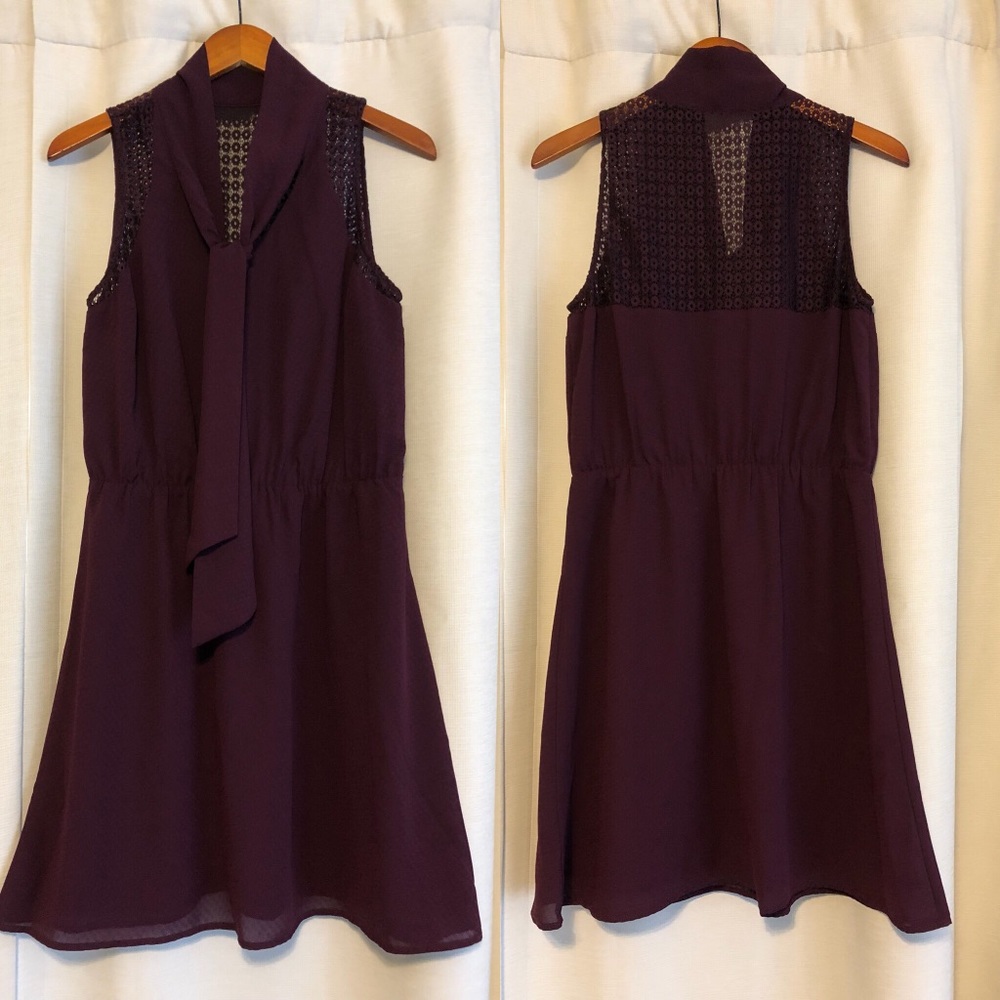 41 Hawthorn Purple Dress - NWT M = 4/6